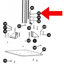 Park Tool 2155 - Chain Tensioner, RH Thread - PRS-33/PRS-33.2 Park Tool 2155 - Chain Tensioner, RH Thread - PRS-33/PRS-33.2