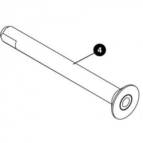Park Tool 2539 12mm Axle - WH-1 Park Tool 2539 12mm Axle - WH-1