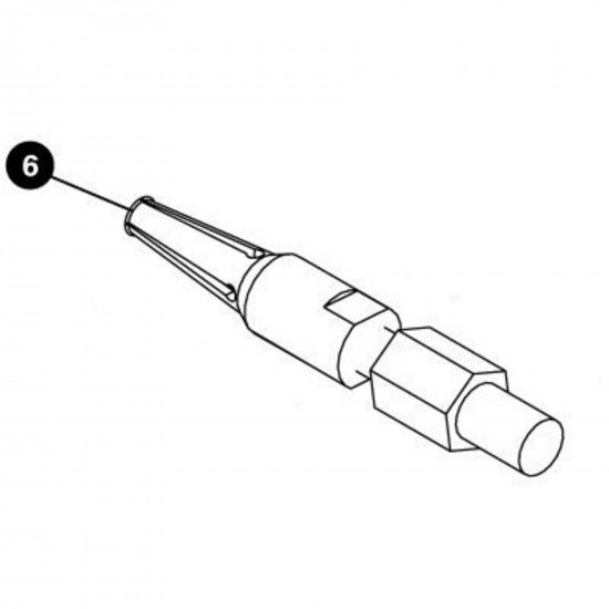 Park Tool 2561 Expanding Collet 10 - 14 mm for SHX-1 Park Tool 2561 Expanding Collet 10 - 14 mm for SHX-1