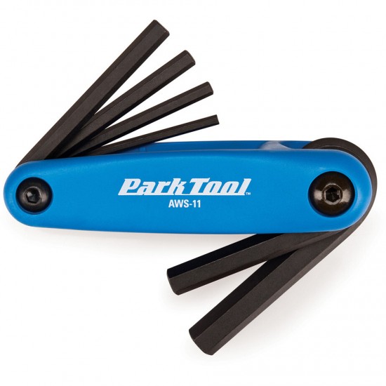 Park Tool AWS-11 - Fold-Up Hex Wrench Set Park Tool AWS-11 - Fold-Up Hex Wrench Set
