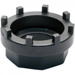 Park Tool BBT-18 - Bottom Bracket Tool 8-Tooth Splines: Shimano and ISIS Sealed Cartridge
