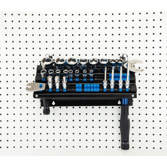 Park Tool JH-3 - Wall-Mounted Socket, Bit and Torque Tool Organiser Park Tool JH-3 - Wall-Mounted Socket, Bit and Torque Tool Organiser