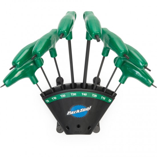 Park Tool PH-T1.2 - P-Handled Torx&reg; Compatible Driver Set with Holder