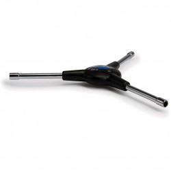 Park Tool SW-15 - 3-Way Internal Nipple Wrench: Square Drive, 5mm and 5.5mm Hexes