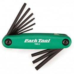 Park Tool TWS-2 - Fold-Up Star-Shaped Wrench Set Park Tool TWS-2 - Fold-Up Star-Shaped Wrench Set