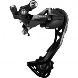 Shimano RD-M3100 Alivio rear derailleur, 9-speed, Shadow design, SGS long cage
