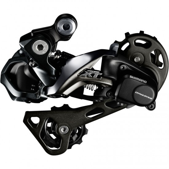 Shimano RD-M8050 XT Di2 E-tube rear derailleur, GS medium cage, Shadow+ 11-speed