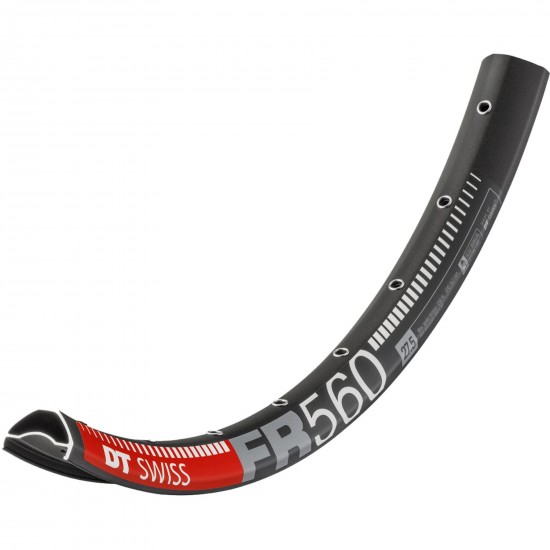 DT Swiss FR 560 SBWT disc-specific 32 hole Presta-drilled black - 26" DT Swiss FR 560 SBWT disc-specific 32 hole Presta-drilled black - 26"