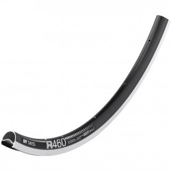 DT Swiss R 460 Sleeve-joined 24 hole Presta-drilled black