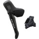 Shimano BL-RS717 GRX hydraulic disc brake lever bled with BR-RX410 calliper, left rear Shimano BL-RS717 GRX hydraulic disc brake lever bled with BR-RX410 calliper, left rear