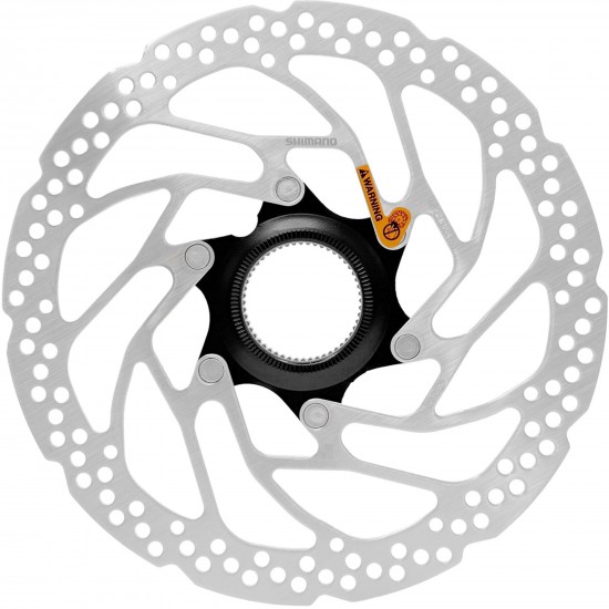 Shimano RT-CL300, rotor Center Lock with internal lock ring, 180 mm