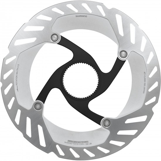 Shimano RT-CL800 Ice Tech FREEZA rotor with external lockring, 160 mm Shimano RT-CL800 Ice Tech FREEZA rotor with external lockring, 160 mm