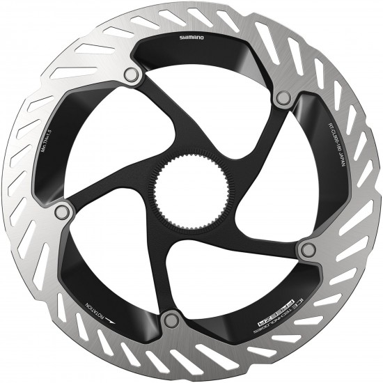 Shimano RT-CL900 Ice Tech FREEZA rotor with internal lockring, 180 mm