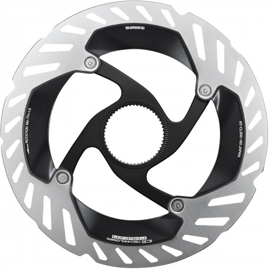 Shimano RT-CL900 Ice Tech FREEZA rotor with internal magnet lockring, 160 mm