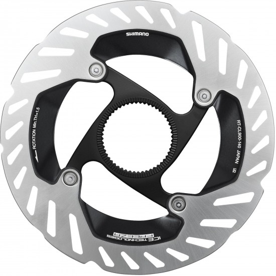 Shimano RT-CL900 Ice Tech FREEZA rotor with internal lockring, 140 mm Shimano RT-CL900 Ice Tech FREEZA rotor with internal lockring, 140 mm