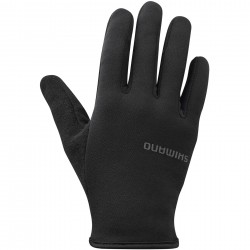Shimano Unisex Light Thermal Gloves, Black, Size S Shimano Unisex Light Thermal Gloves, Black, Size S