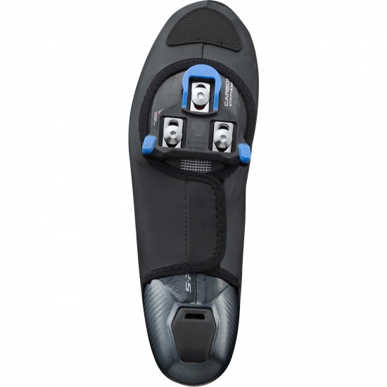 Shimano Men's, S-PHYRE Flash Shoe Cover, Black, Size S (37-39)