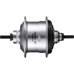 Shimano SG-S7001 Alfine 11-speed disc hub without fittings, 135 mm, 32h, silver
