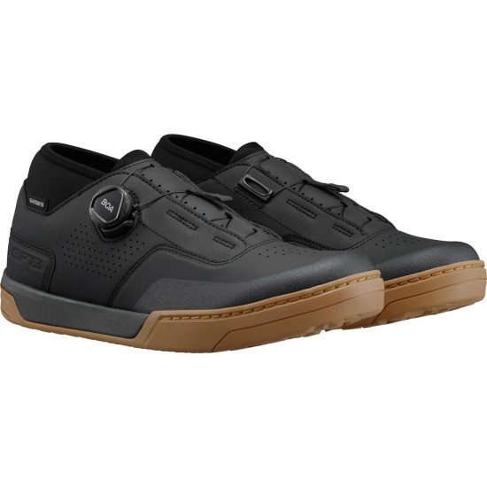 Shimano GF8 (GF800) Shoes, Black/Amber