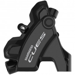 Shimano BR-U6030 CUES calliper, flat mount, without rotor or adapter, rear, black