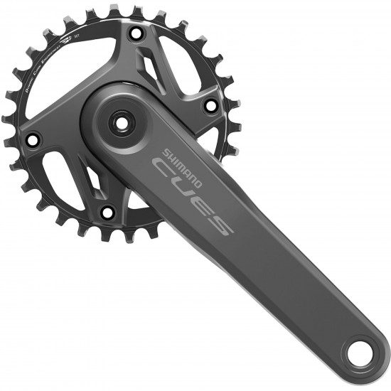 Shimano FC-U6000-1 CUES 2 piece design chainset, for 9/10/11-speed, 55mm C/L, 165mm, 30T Shimano FC-U6000-1 CUES 2 piece design chainset, for 9/10/11-speed, 55mm C/L, 165mm, 30T