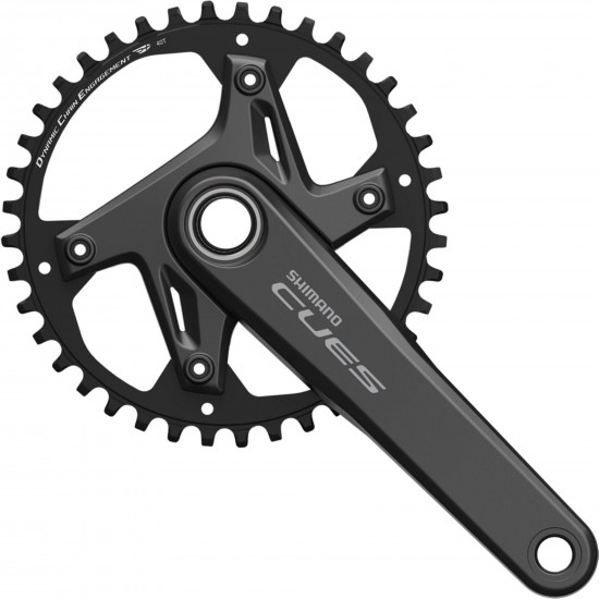 Shimano FC-U6040-1 CUES 2 HollowTech II chainset, for 9/10/11-speed, 170mm, 40T Shimano FC-U6040-1 CUES 2 HollowTech II chainset, for 9/10/11-speed, 170mm, 40T