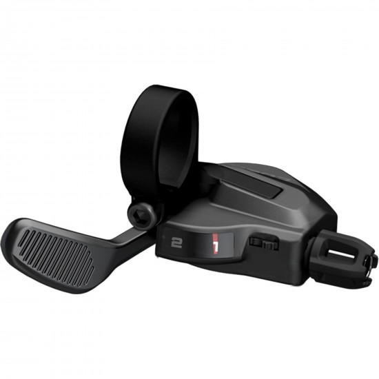 Shimano SL-U8000 CUES shift lever, left hand, 2-speed, with gear display Shimano SL-U8000 CUES shift lever, left hand, 2-speed, with gear display