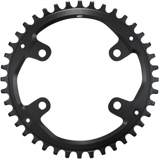 Shimano FC-U8000-1 CUES 11/10/9 speed single chainring, 40T Shimano FC-U8000-1 CUES 11/10/9 speed single chainring, 40T