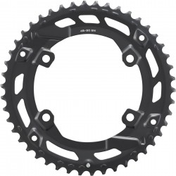 Shimano FC-U6000-2 CUES 10/9 speed double outer chainring, 46T-BN for 46-30T