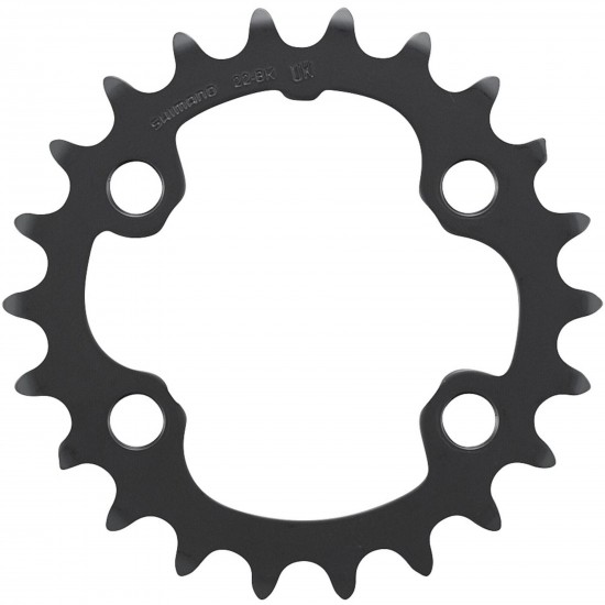 Shimano FC-U6000-2 CUES 11/10/9 speed double inner chainring, 22T-BN for 36-22T Shimano FC-U6000-2 CUES 11/10/9 speed double inner chainring, 22T-BN for 36-22T