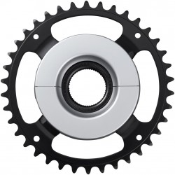 Shimano SM-CRE61 STEPS chainring, black/silver, 44T without chainguard