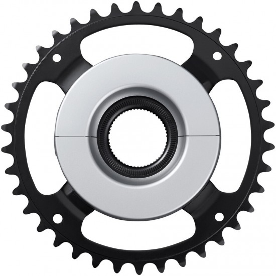 Shimano SM-CRE61 STEPS chainring, black/silver, 44T without chainguard