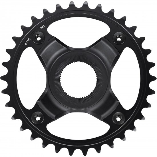 Shimano SM-CRE70-B 11/10/9spd single chainring 34T w/o chainguard chainline 55mm