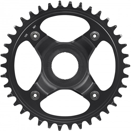 Shimano SM-CRE80-12-B 12spd DCE single chainring 38T, w/o chain guard, chain line 55mm Shimano SM-CRE80-12-B 12spd DCE single chainring 38T, w/o chain guard, chain line 55mm