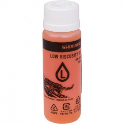 Shimano Mineral Oil Shimano Low Viscosity 100 ml, Yellow