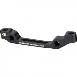 Shimano Disc adapter for post mount calliper, for I/Std fork, for 160mm rotor Shimano Disc adapter for post mount calliper, for I/Std fork, for 160mm rotor