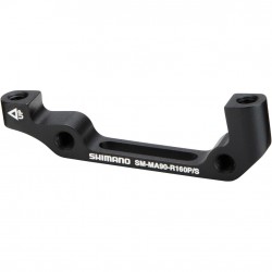 Shimano Disc adapter for post mount calliper, for I/Std frame, for 160mm rotor Shimano Disc adapter for post mount calliper, for I/Std frame, for 160mm rotor