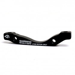 Shimano Disc adapter for post mount calliper, for I/Std fork, for 160mm rotor Shimano Disc adapter for post mount calliper, for I/Std fork, for 160mm rotor