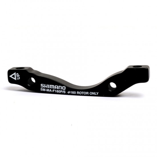 Shimano Disc adapter for post mount calliper, for I/Std fork, for 160mm rotor Shimano Disc adapter for post mount calliper, for I/Std fork, for 160mm rotor