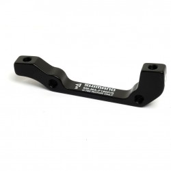 Shimano Disc adapter for post mount calliper, for I/Std fork, for 180mm rotor Shimano Disc adapter for post mount calliper, for I/Std fork, for 180mm rotor