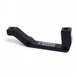Shimano Disc adapter for post mount calliper, for I/Std frame, for 180mm rotor Shimano Disc adapter for post mount calliper, for I/Std frame, for 180mm rotor