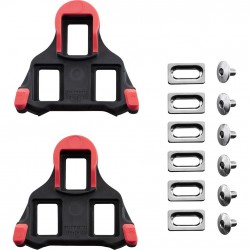 Shimano SM-SH10 SPD SL-Cleats, Fixed, Red Shimano SM-SH10 SPD SL-Cleats, Fixed, Red