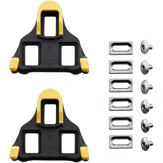Shimano SM-SH11 SPD SL-Cleats , Centre Pivot Floating, Yellow Shimano SM-SH11 SPD SL-Cleats , Centre Pivot Floating, Yellow