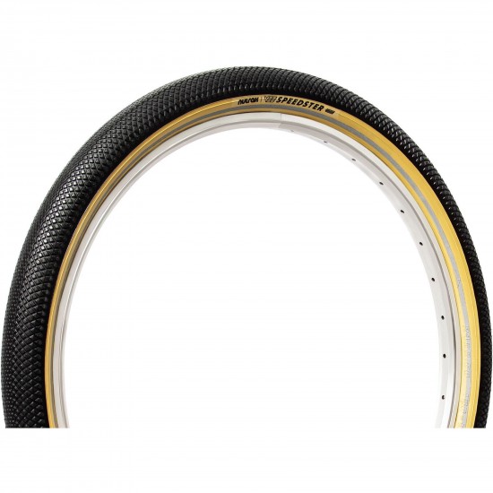 Nutrak Speedster+ Puncture Belt and Reflective Strip 14 x 2.0 Tyre Tan Wall Nutrak Speedster+ Puncture Belt and Reflective Strip 14 x 2.0 Tyre Tan Wall