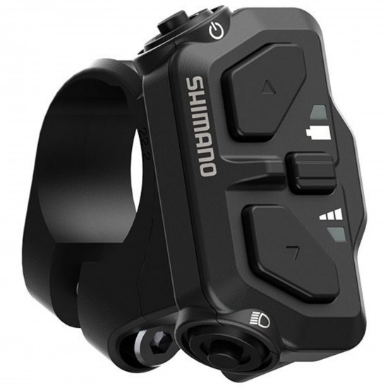 Shimano SW-EN600-L assist switch, left hand, without electric wire, 22.2 mm clamp band Shimano SW-EN600-L assist switch, left hand, without electric wire, 22.2 mm clamp band
