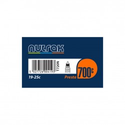 Nutrak 700 x 19 - 25C Presta inner tube Nutrak 700 x 19 - 25C Presta inner tube