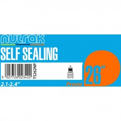 Nutrak 26 x 2.1 - 2.4 inch Presta - self-sealing inner tube Nutrak 26 x 2.1 - 2.4 inch Presta - self-sealing inner tube