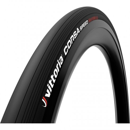Vittoria Corsa Speed 700x23c TLR Full Black G2.0 Tubeless Ready Tyre Vittoria Corsa Speed 700x23c TLR Full Black G2.0 Tubeless Ready Tyre