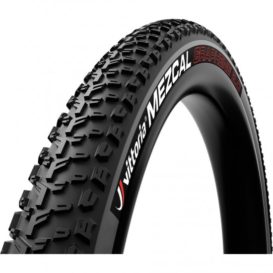 Vittoria Mezcal III 27.5X2.1 XC Blk Anthracite G2.0 Black Tyre Vittoria Mezcal III 27.5X2.1 XC Blk Anthracite G2.0 Black Tyre