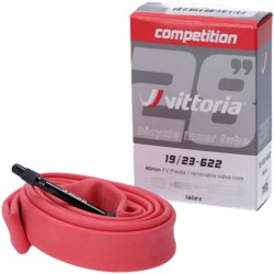 Vittoria Competition Latex 700c 19/23c Fv Presta Rvc 48mm Inner Tube Vittoria Competition Latex 700c 19/23c Fv Presta Rvc 48mm Inner Tube
